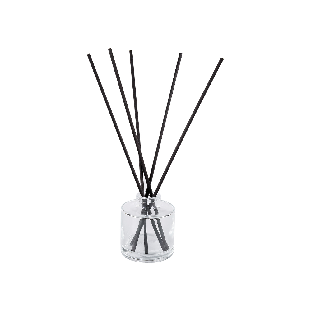 HJ-RX2108 Cylindrisk glasaromaterapiflaska Fiberdekal