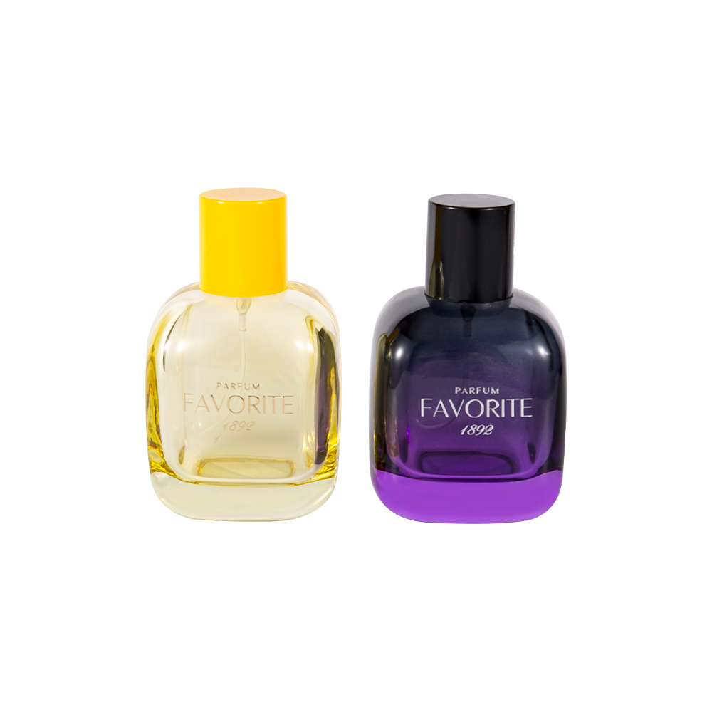 GC4870-WJ2531 100 ml dekorativ parfymflaska i glas med PP-lock, serie med flera kapaciteter